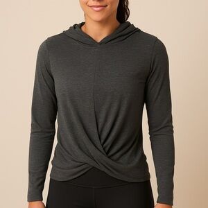 Roots speckled  twist hoodie S